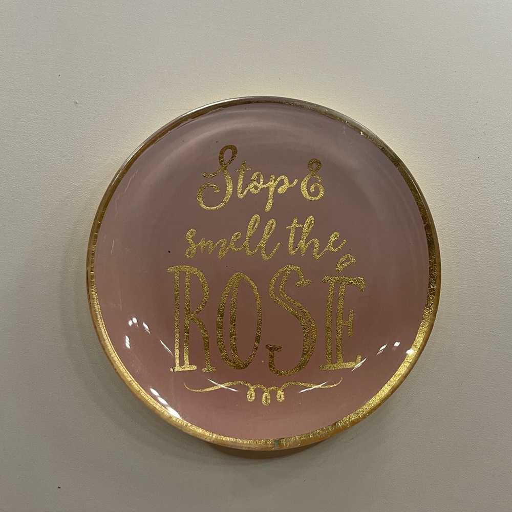 Pink Ring Tray